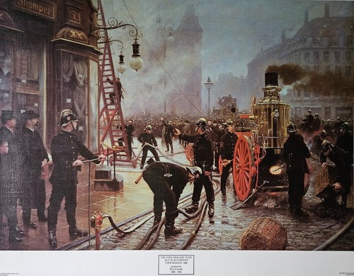 Stephen selby print - stephen, fire