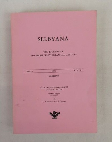Selbyana the journal - the,